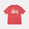 Basic T-shirt Red Stussy