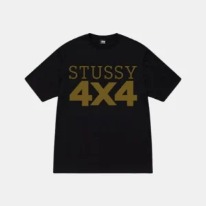 Stussy 4x4 Black Tee
