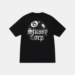 Stussy 8 Ball Tee Corp Black