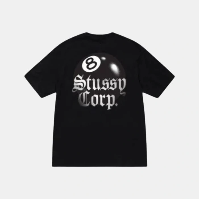 Stussy 8 Ball Tee Corp Black