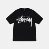 Stussy Dizzy Stock Tee Black