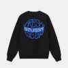 Stussy Fresh Gear Crew Stussy Long Sleeve Oversized Sweatshirt