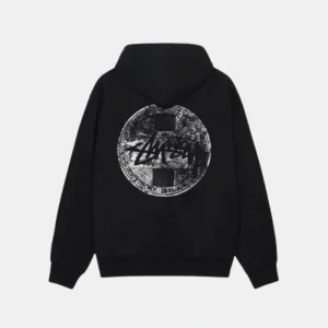 Stussy Hoodie Black Dot Stamp