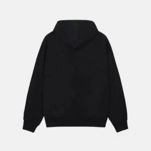 Stussy Sportswear Black Hoodie Stussy lion logo