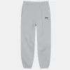 Stussy Stock Logo Gray Pant | Stussy Sweatpants