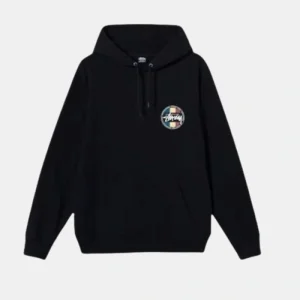 Classic Dot Black Hoodie | Stussy Hoodie