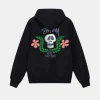 Skull Crest Hoodie Black Stussy Hoodie Black