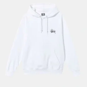 Stussy Basic Hoodie White