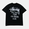 California Big Love Back Print Oversized T-Shirt Black